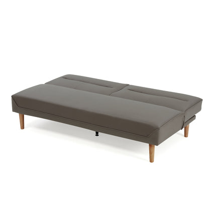 180CM 3 Seater Pet Friendly Brown Sofa Bed