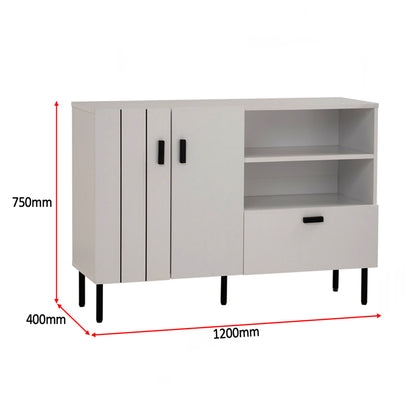 1.2M White Sideboard