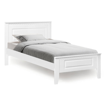 White Super Single Bed Frame