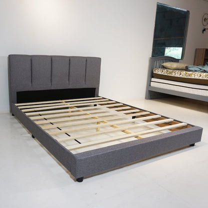 Grey King Size Bed Frame