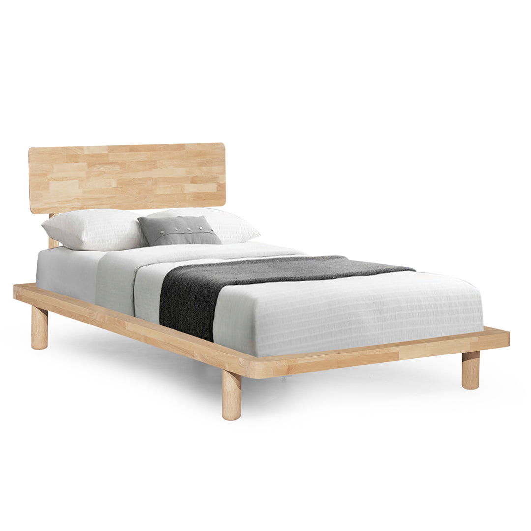 Full Solid Wood Single Size Bed Frame