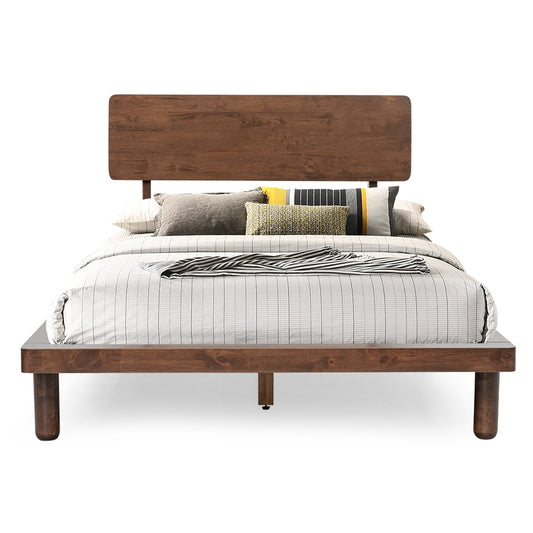 Full Solid Wood Single Size Bed Frame